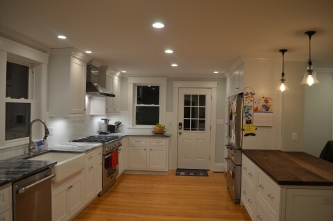 kitchen lighting electrician in massachusetts 